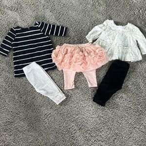 Baby girl GAP outfit bundle